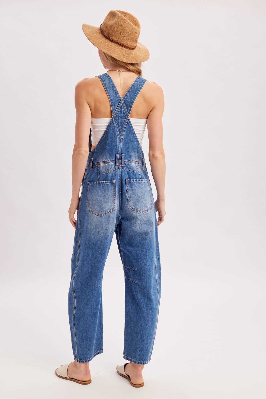 Bluivy - Wholesale Overalls - Women's - DENIM BARREL OVERALLS19