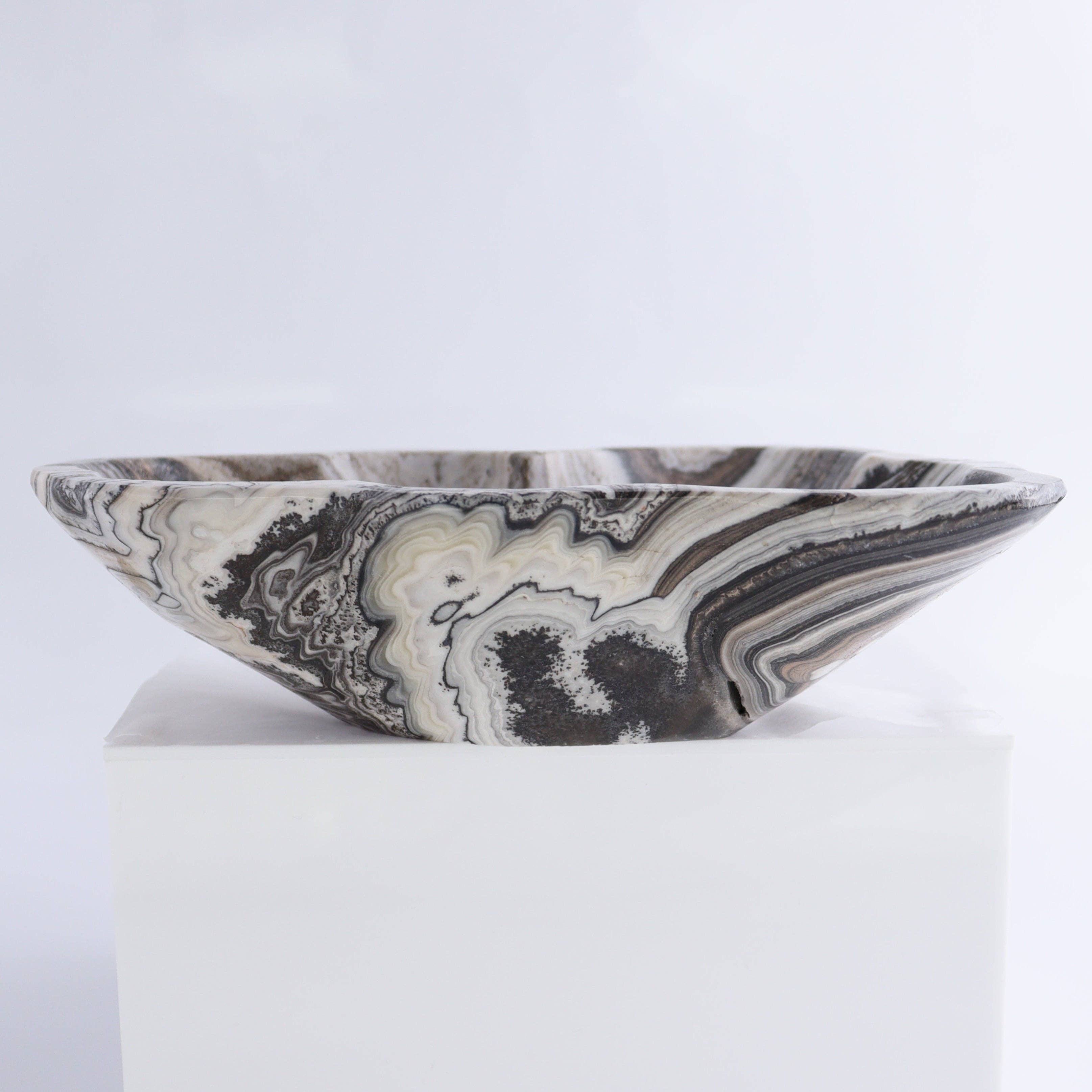 Mi Esperanza Minerals - Wholesale Decorative Plate/Dish/Bowl - Onyx Bowl Set of 24