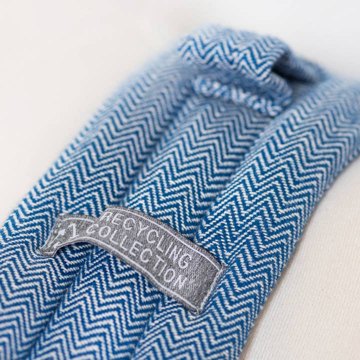 Girasol - Wholesale Baby Carrier - MySol Blue Tweed baby carrier - recycled cotton, sustainable
