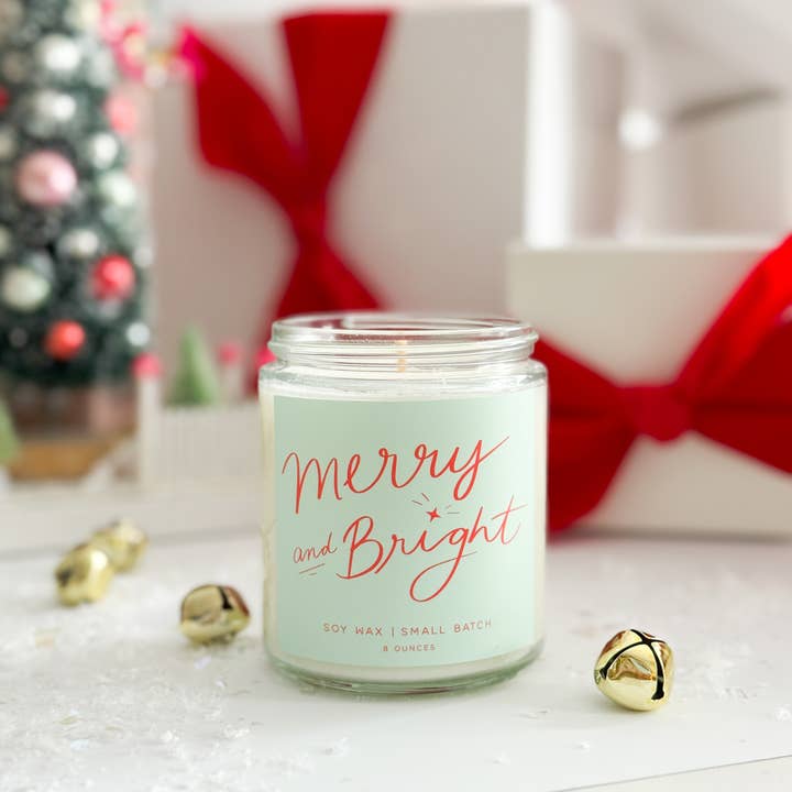Merry & Bright - Candle for wholesale by Poured Goods