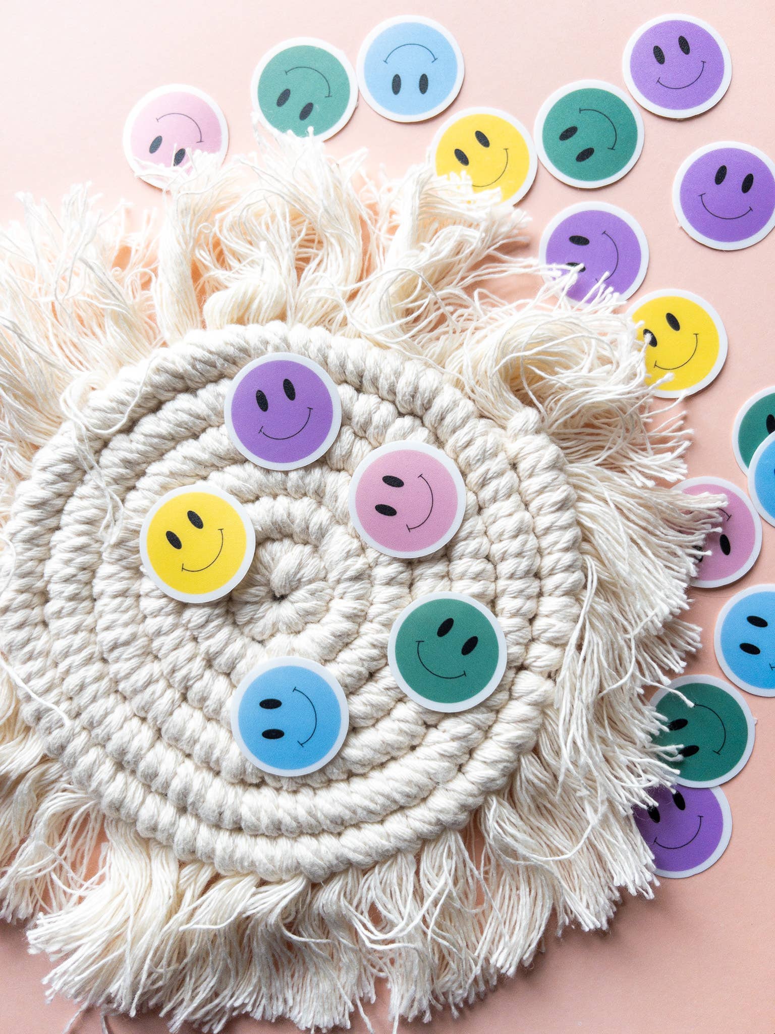 BambooByTundra - Wholesale Sticker - Smiley Face Mini Sticker Pack1