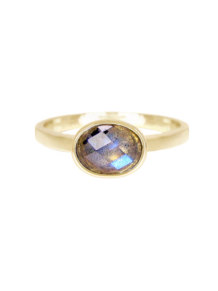 Labradorite Cab Ring - GF for wholesale by Zoey Simmons