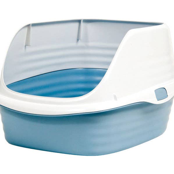 Arm & Hammer Multicolor Rimmed Litter Pan, 1 Pack for wholesale by Everyday Supply Co