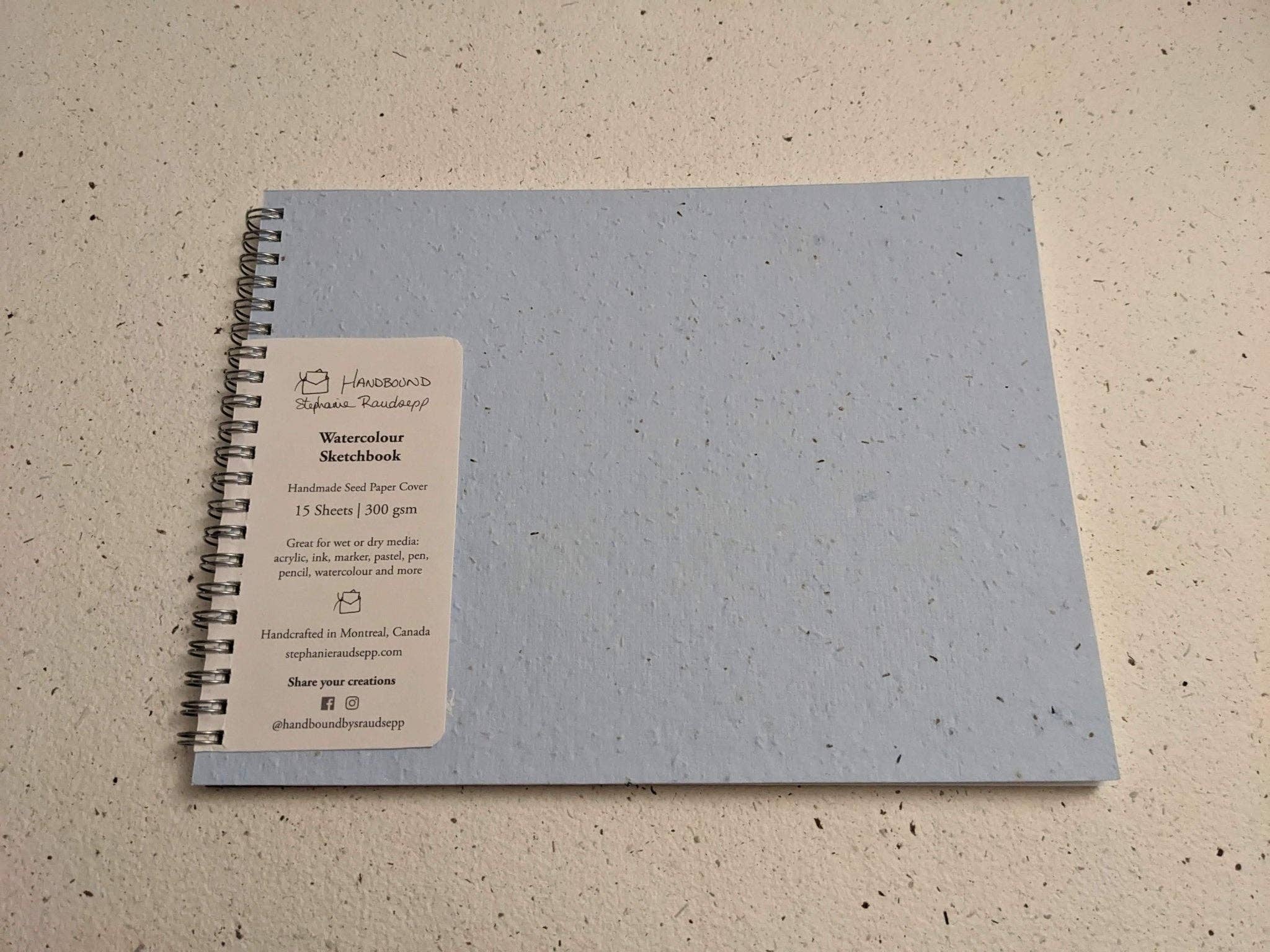 Creative Artifacts HQ - Wholesale Sketchbook/Sketchpad - Small | Plantable Watercolour Sketchbooks2