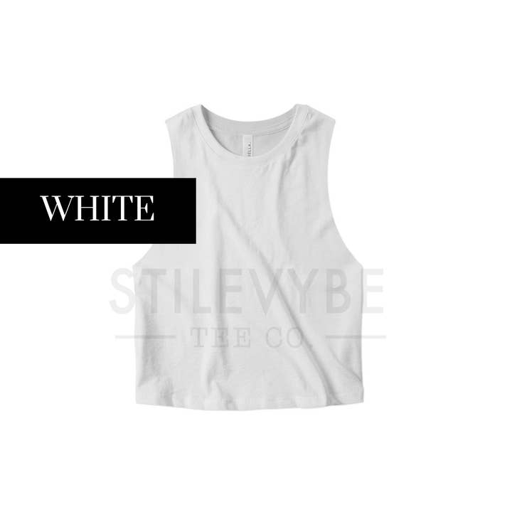 Stiles Tee Co. - Wholesale Tank Top - Women's - Women's workout crop tank | Funny gym tank | Taco Tank Top 5