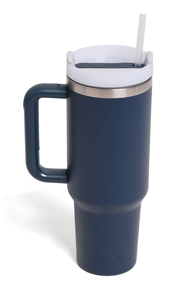 Hana - Venta al por mayor Vaso termo - Vaso con mango de 40 oz de color liso23