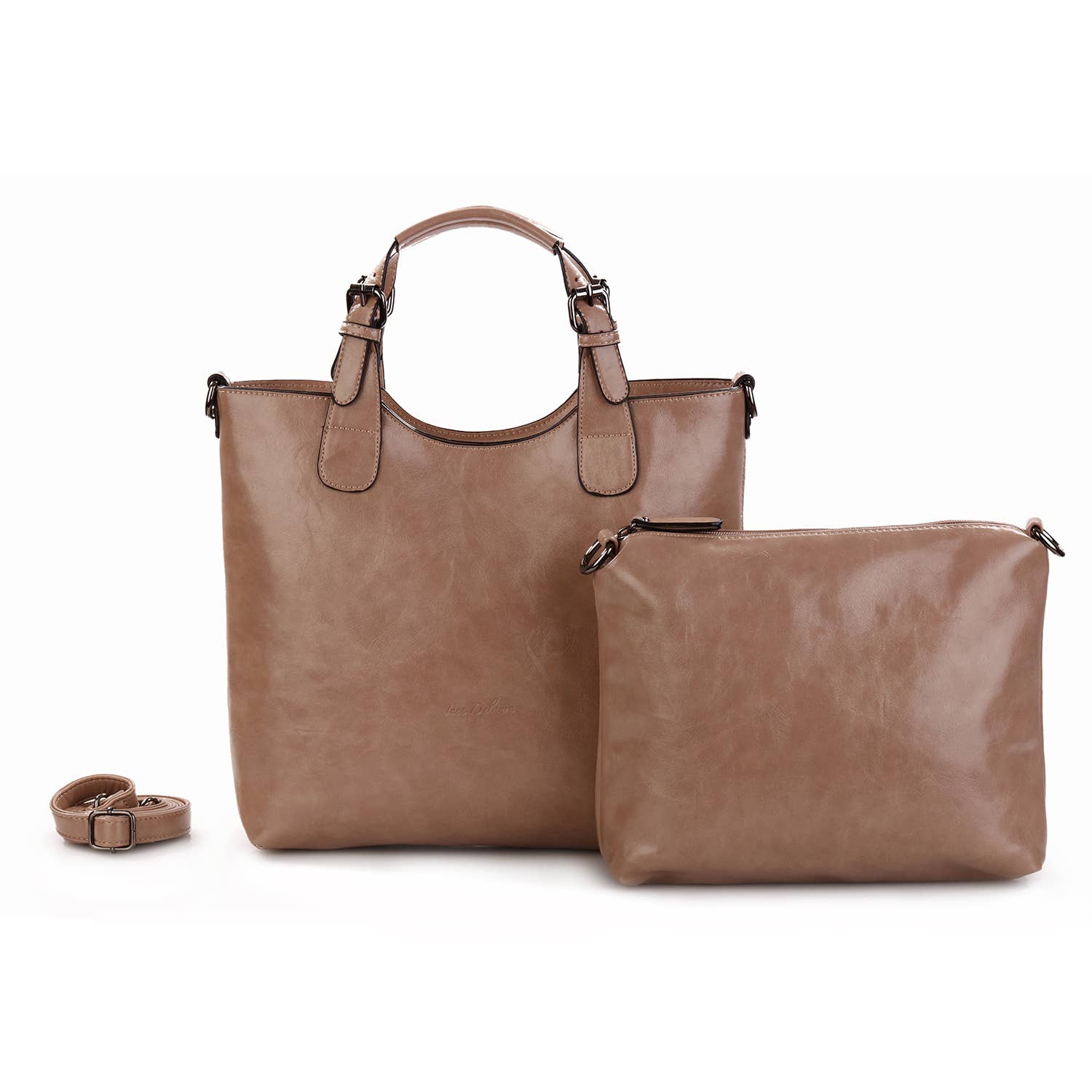 INES DELAURE - Wholesale Tote Bag - Women's - 2 in 1 tote bag6