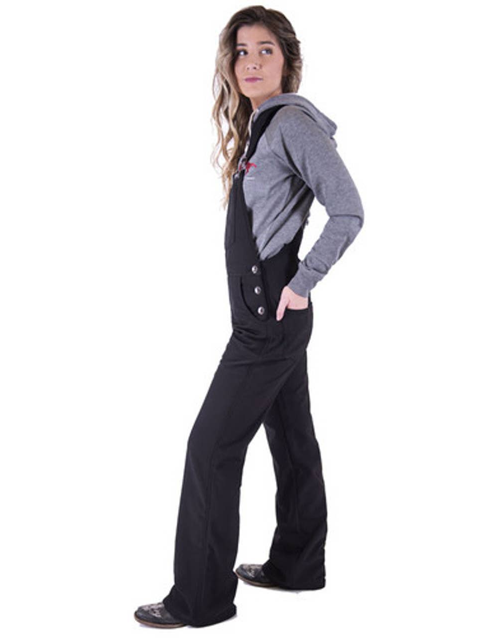 Black Work Hard Play Hard Bibs II for wholesale on Faire5