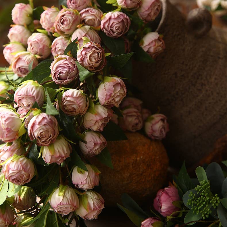 ACNITE(We cover U.S. import duties) - Wholesale Artificial Flowers - Small Artificial rose flower,artificial flowers,faux flowers3