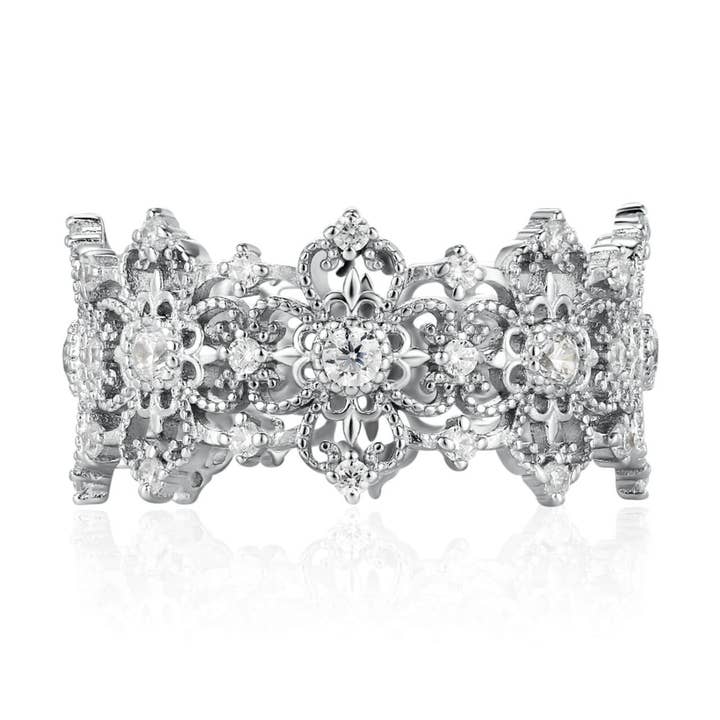 Orchid Veil Ring for wholesale by Azura Jewelry