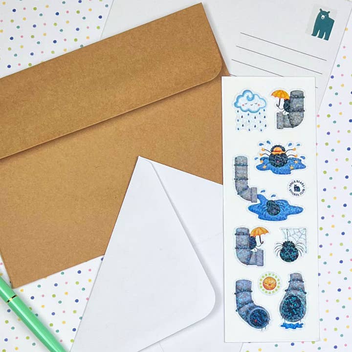 Four Bears Sticker Club – Engroshandel Klistermærke - Børn og baby – Itsy Bitsy Edderkop3