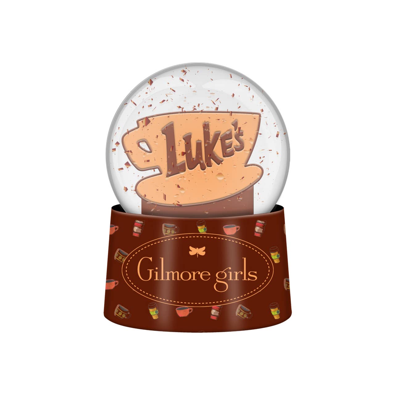 Silver Buffalo - Wholesale Snow Globe - Gilmore Girls Lukes Boxed 45mm Light Up Snow Globe