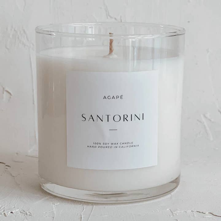 Agapé Candles - Vendita all'ingrosso Candela in vasetto - CANDELA SANTORINI 11 oz0