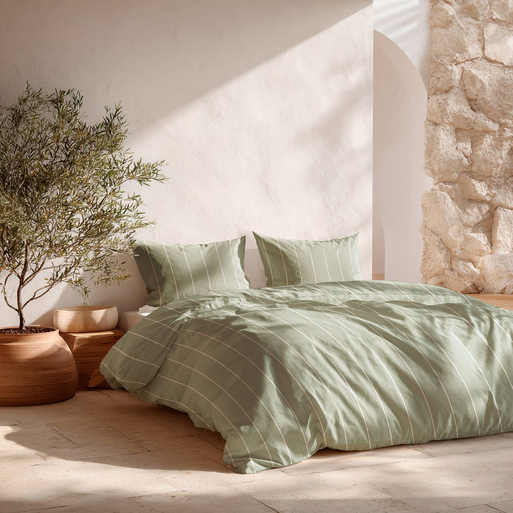 GAMUSI - Wholesale Duvet Cover - NAIRI 2/3-piece soft 100% cotton duvet cover set1