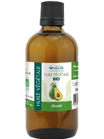 Organic Avocado Vegetable Oil - 100 mL for wholesale by Institut Maloé