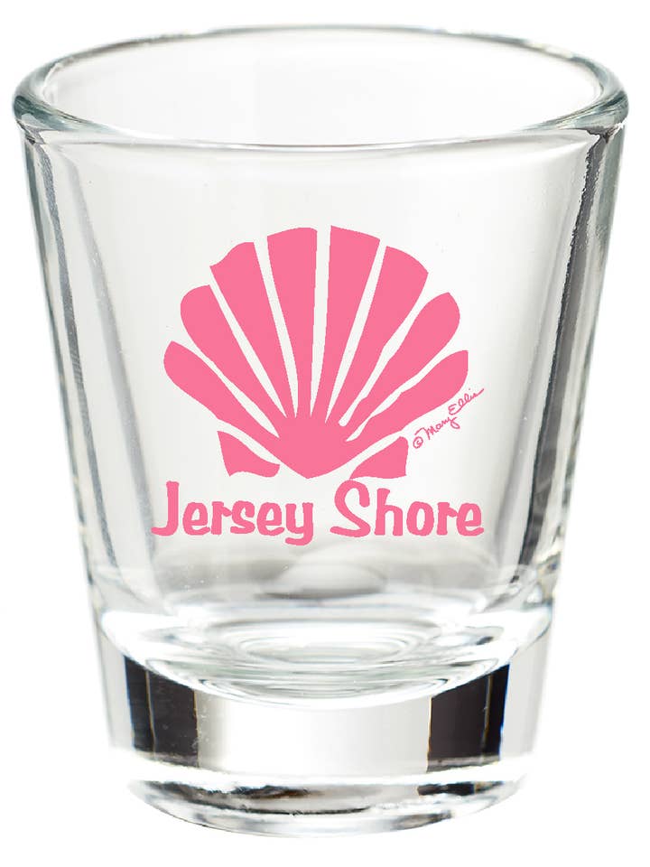 New Jersey Shore Shell Shot Glass | Jersey Shore Souvenir for wholesale by Mary Ellis