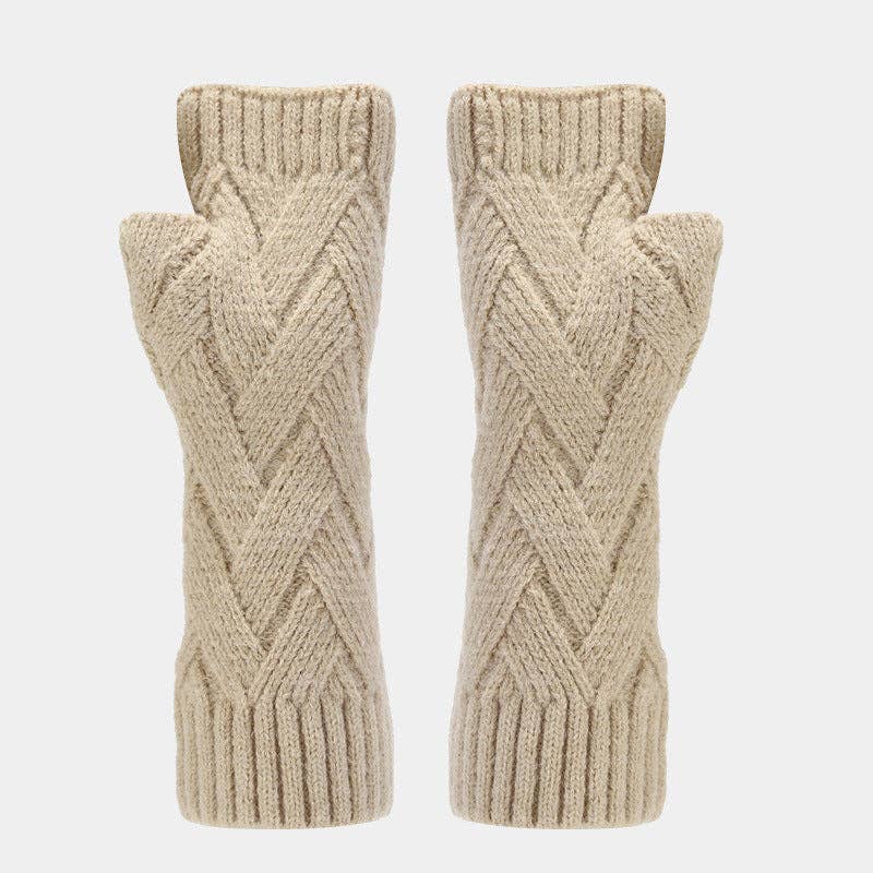 Dipped Shop - Wholesale Winter Accessory Set - Women's - 3PCS Solid Color Twist Hat & Scarf Sets DPHS034427