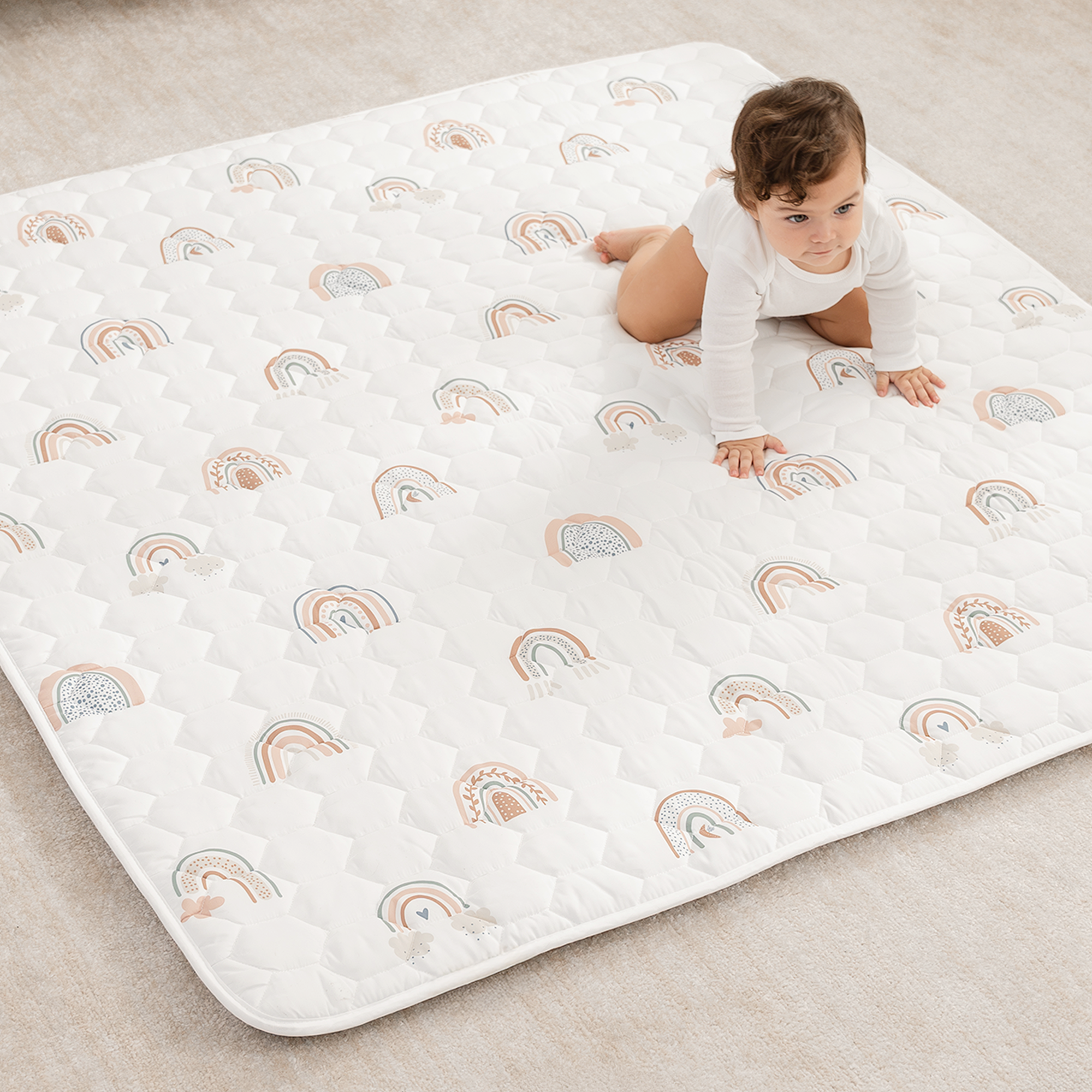 Comfy Cubs - Wholesale Play Mat - Kids & Baby - Premium Play Mat, Quilted Baby Mat for Floor by Comfy Cubs72