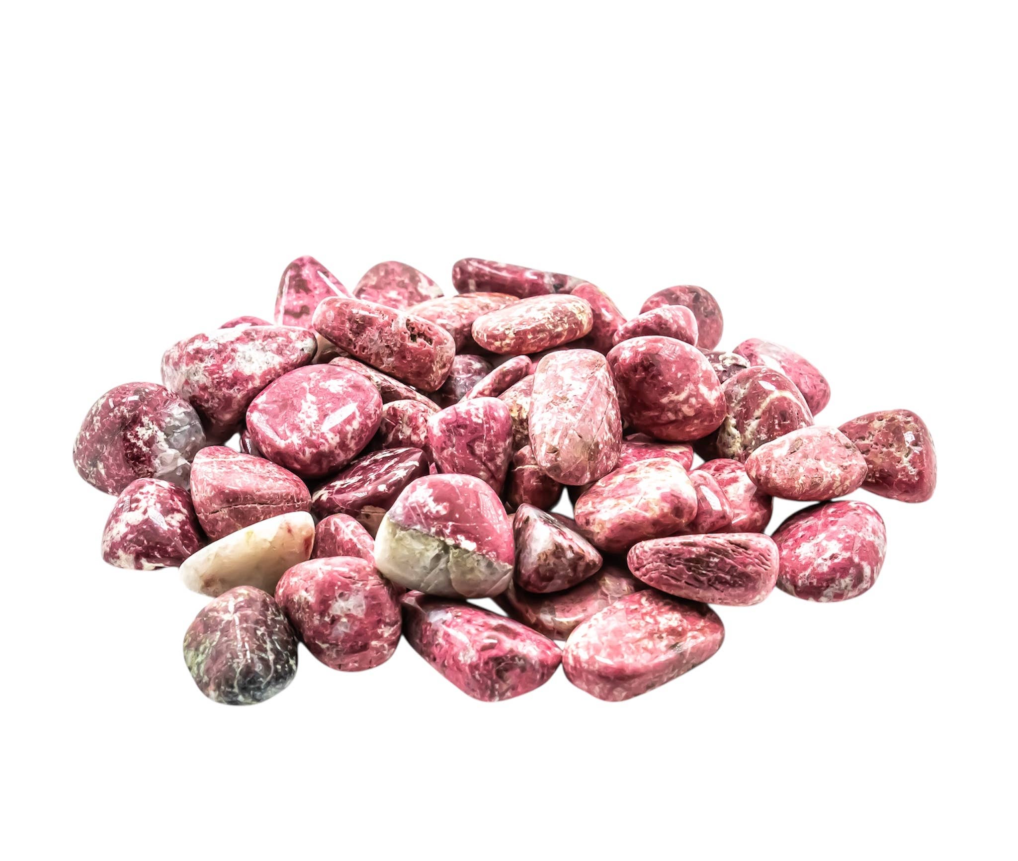 Quasar Gems USA - Wholesale Spiritual Stone/Crystal - Thulite Tumbled Polished Stones 250Gms (Copy)1