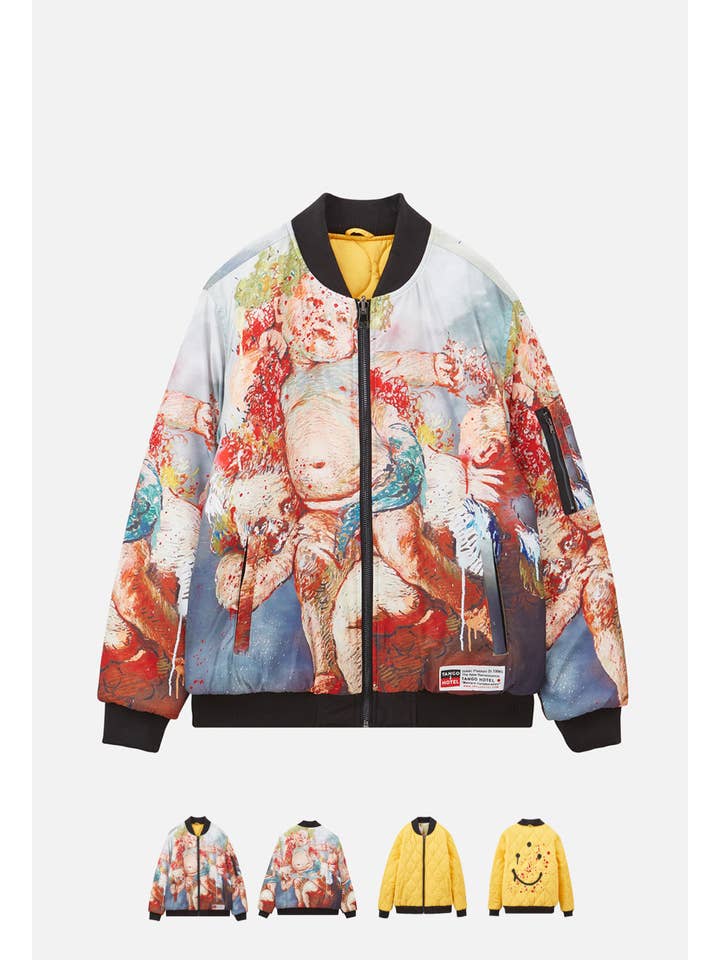 Multi Veste bomber réversible Pelayo Tri Angel en vente sur Faire12