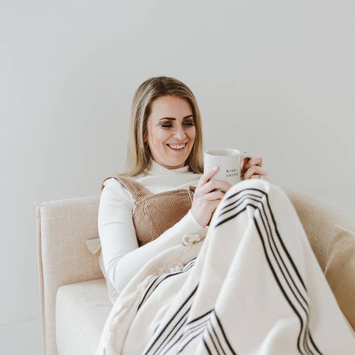 Sweet Water Decor - Wholesale Coffee Mug - Rise and Shine Stoneware Coffee Mug - Home Decor & Gifts