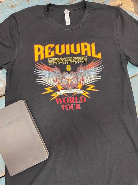 Revival Graphic Tee for wholesale by Emerald Lane Boutique Wholesale