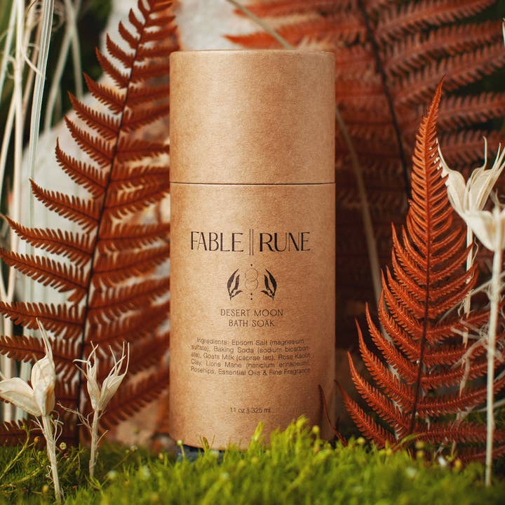 FABLERUNE - Wholesale Bath Soak/Milk - Bath Soak - Desert Moon - 11oz0