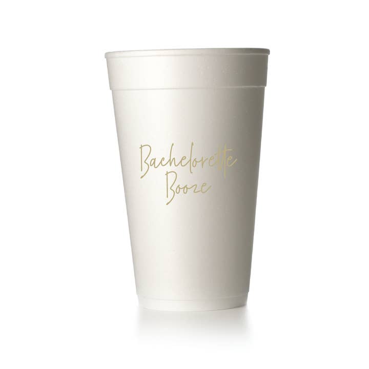 Bachelorette Booze Cups for wholesale by MADdesign