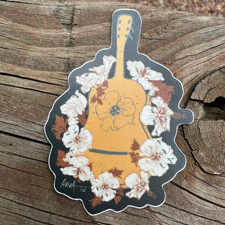 AVIVA TU LLC - Wholesale Sticker - Sticker-Botanical Music Instruments14