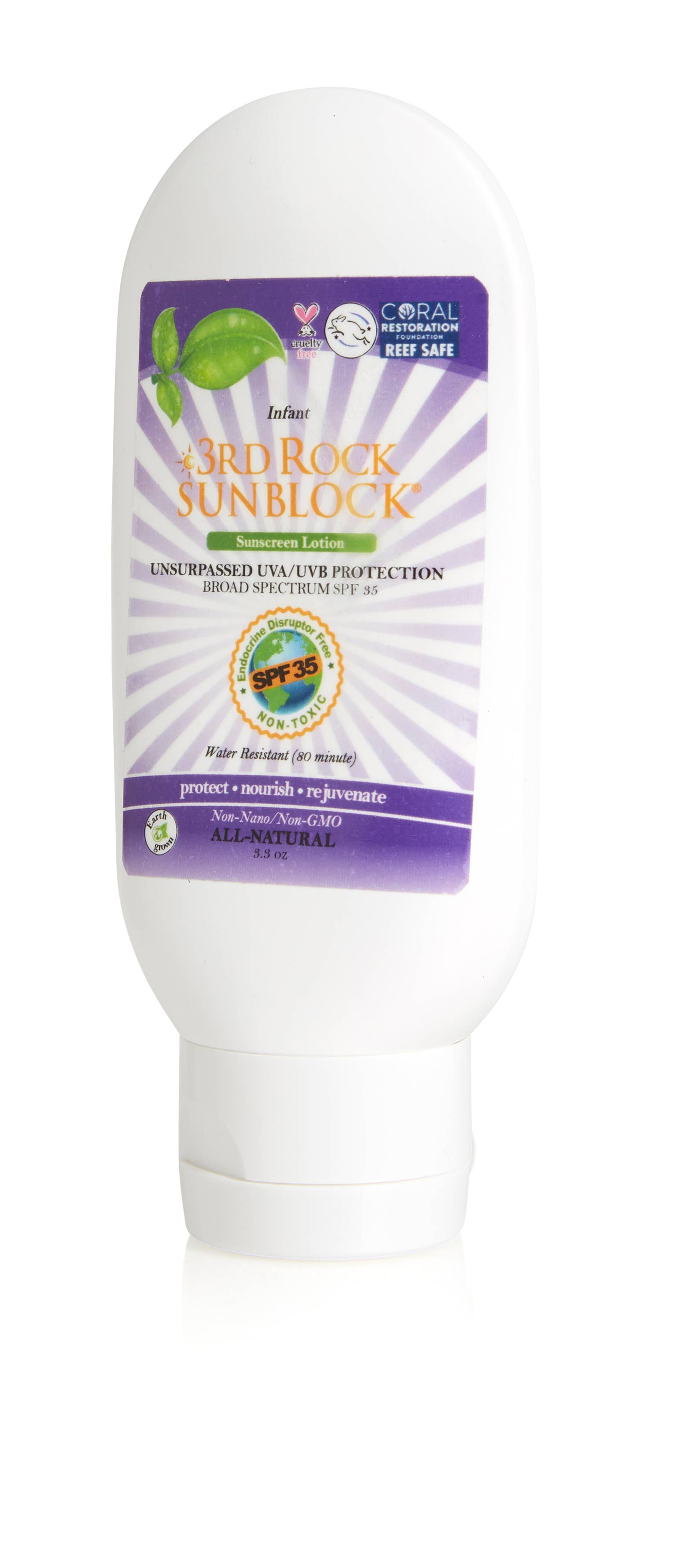3rd Rock Essentials - Wholesale Sunscreen - 3rd Rock Sunblock SPF 35+ Sunscreen Lotion - Infant2