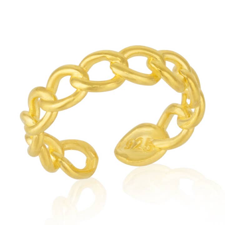 Sterling sølv kæde Ring for engroshandel hos Spero London