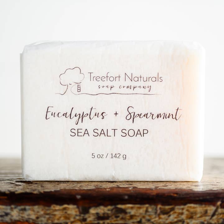 Havsalt sæbe/Spa Bar for engroshandel hos Treefort Naturals Soap Company