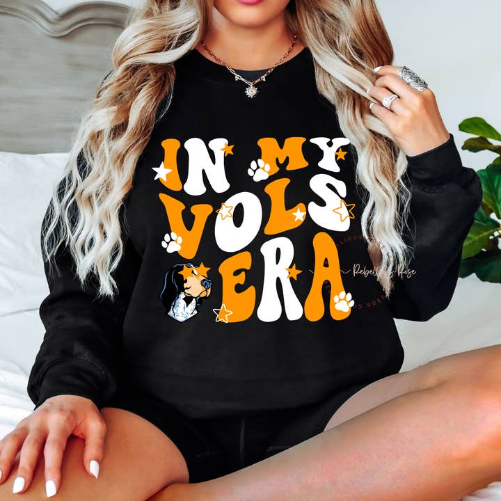 In My Vols Era Tennessee grafisk rundhalsad tröja för wholesale av Rebellious Rose LLC