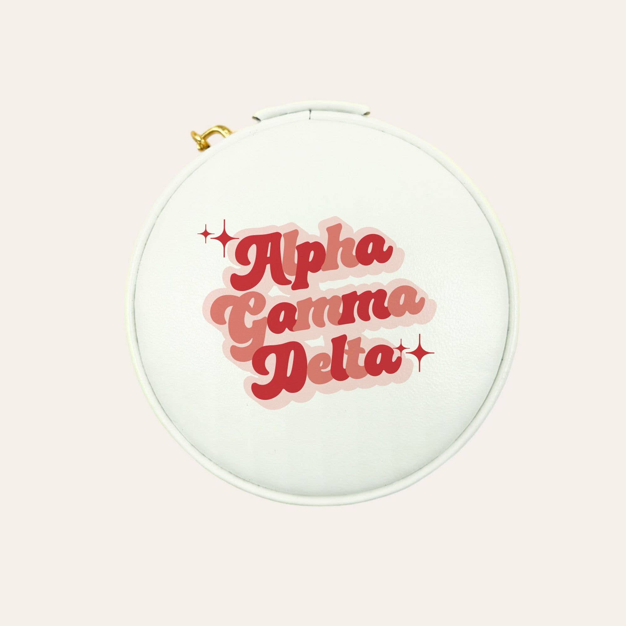 The Darling Effect - Wholesale Jewelry Box/Organizer - Sorority Travel Jewelry Case-19 Chapters Available!2