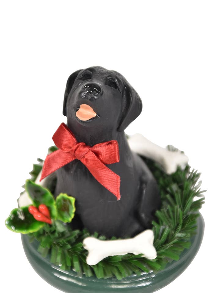 Byers' Choice Ltd. Black Labrador (Dog Set A) 614C for wholesale by Byers Choice