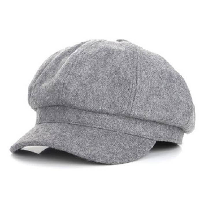 Wholesalesir - Vente Casquette gavroche – femme - Chapeau octogonal polyvalent et à la mode1