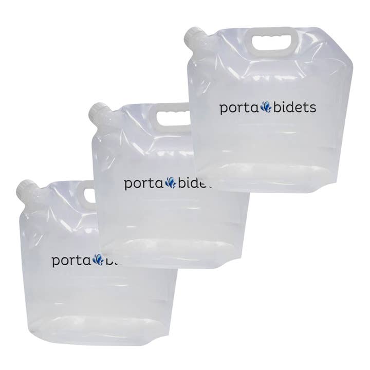 5L Water Bag - a pack of 3 bags for wholesale by PortaBidets