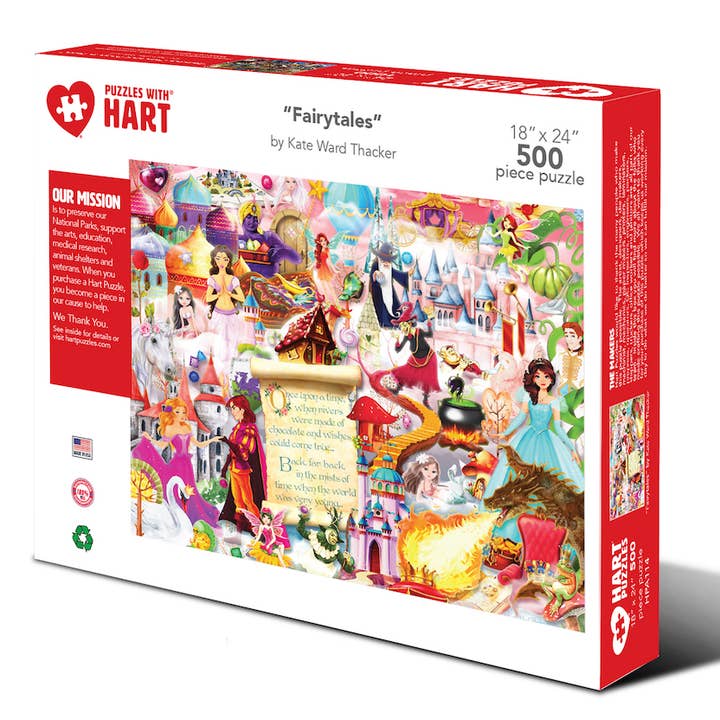 Fairytales by Kate Ward Thacker for wholesale by Hart Puzzles