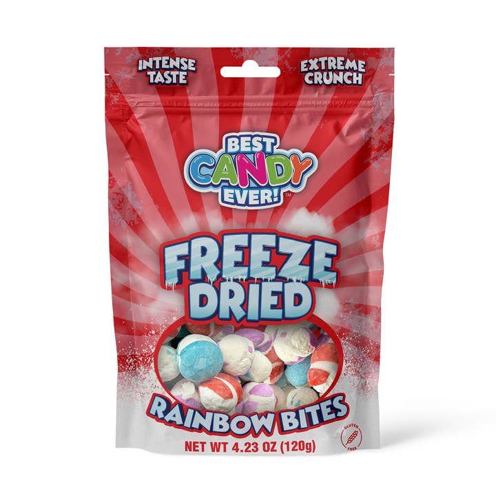 Freeze Dried Candy Rainbow Bites Open Stock Best Candy Ever! for wholesale by JFL Enterprises