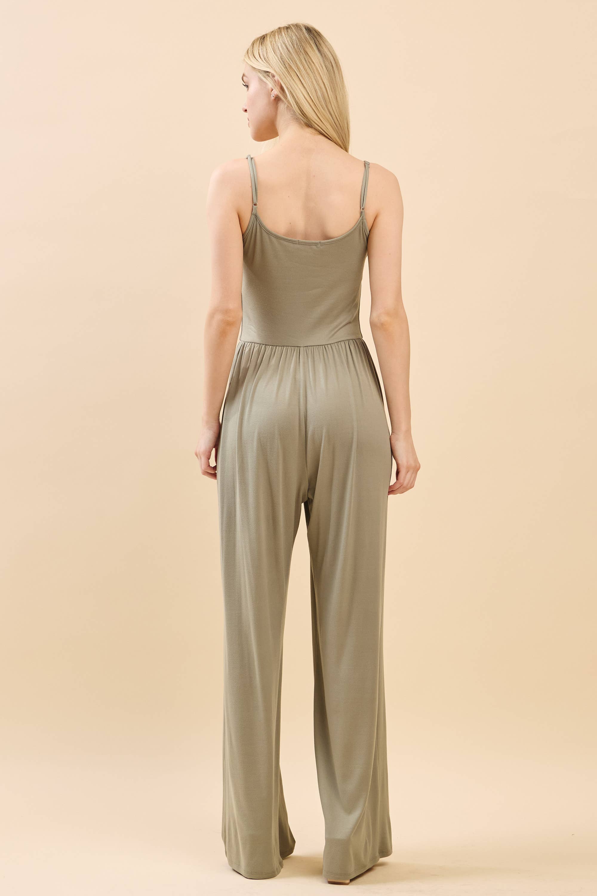 Heart & Hips - Vente Combinaison – femme - JR55560A - COMBINAISON SANS MANCHES À DOUBLE COUCHE14