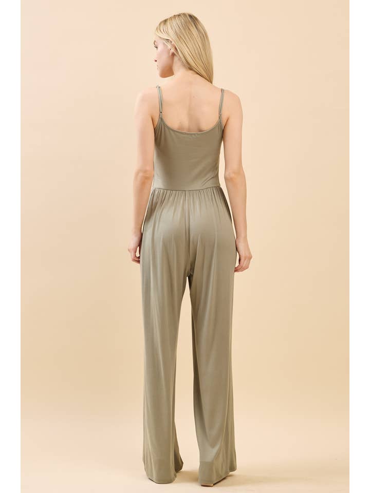 Heart & Hips - Vente Combinaison – femme - JR55560A - COMBINAISON SANS MANCHES À DOUBLE COUCHE14