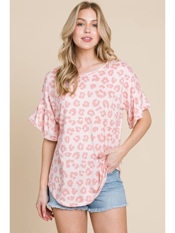 BOMBOM - Wholesale Tunic - Women's - TA2018 CRISS CROSS SHORT SLEEVE TOP
