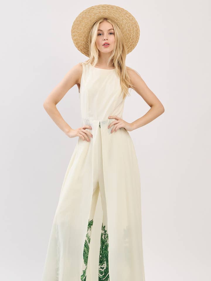 Mono de contraste con estampado de borde sólido HR3180-NEGRO (Copia) para venta al por mayor de B I G H I T Fashion