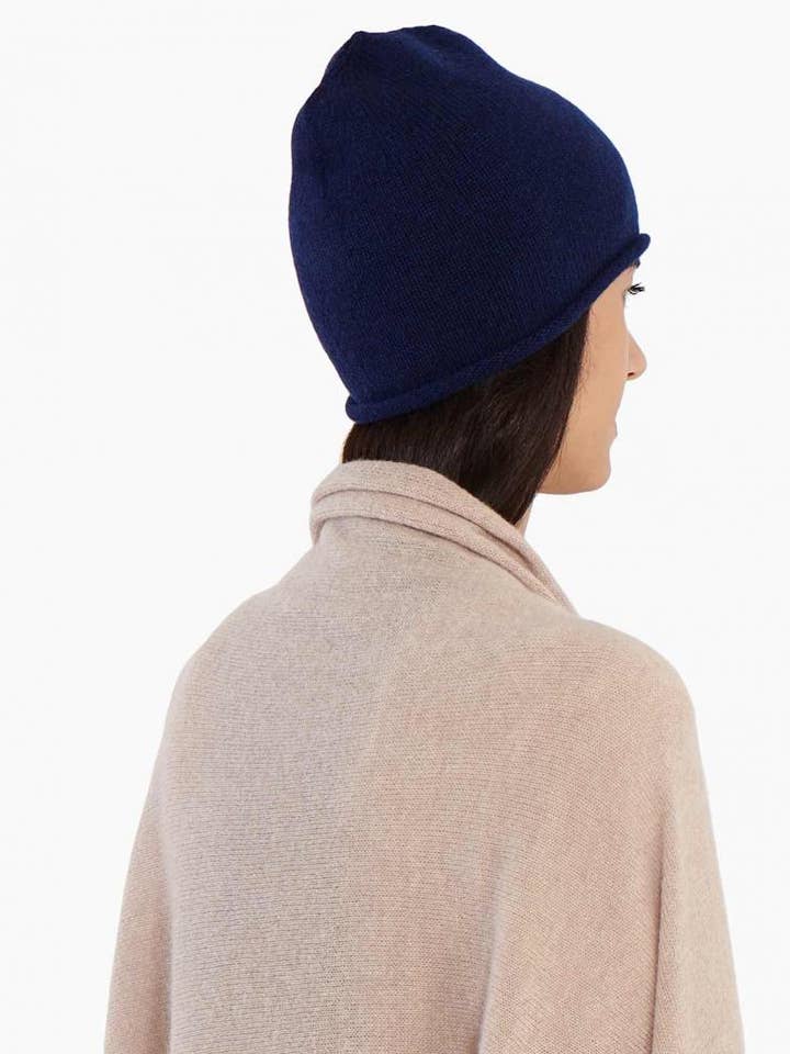 Pure Cashmere Beanie Hat for engroshandel hos MaisonCashmere