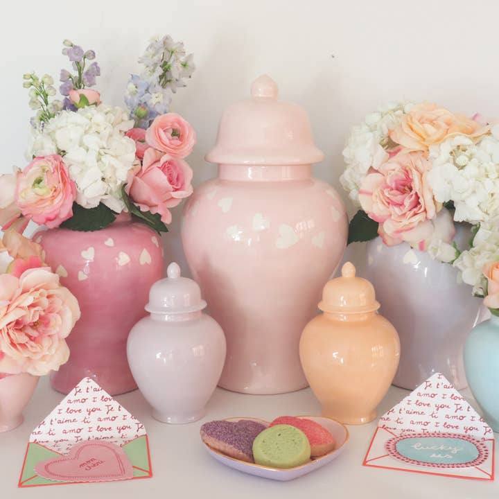 Lo Home | Ruby Clay - Wholesale Decorative Jar - Robin's Egg Blue Ginger Jars4