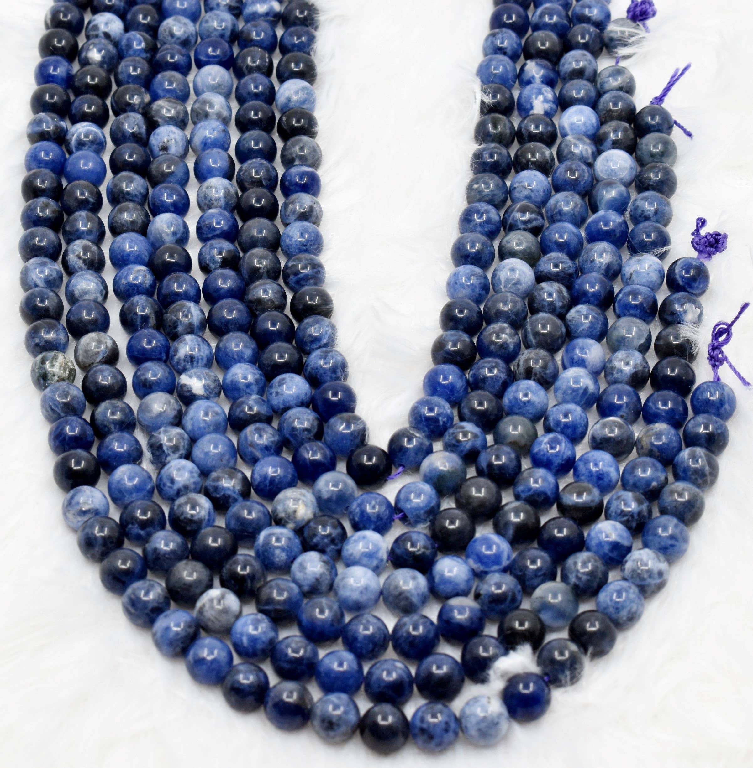 Soothing Crystals - Wholesale Beads - Crystal Jewelry Beads | Sodalite | Healing Gemstone Beads4