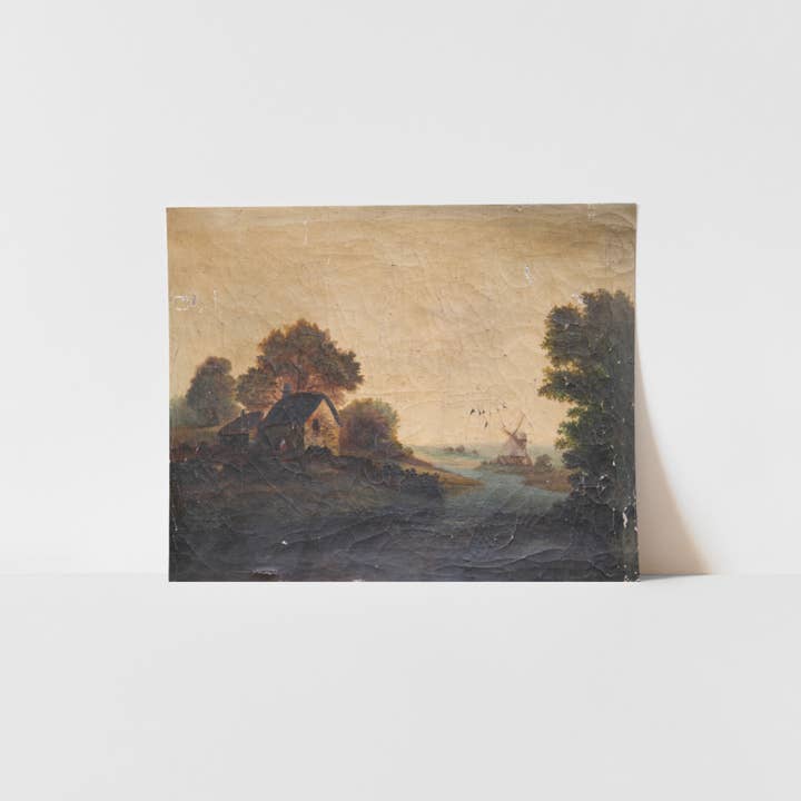 Vintage house print for wholesale by homeatfirstsight