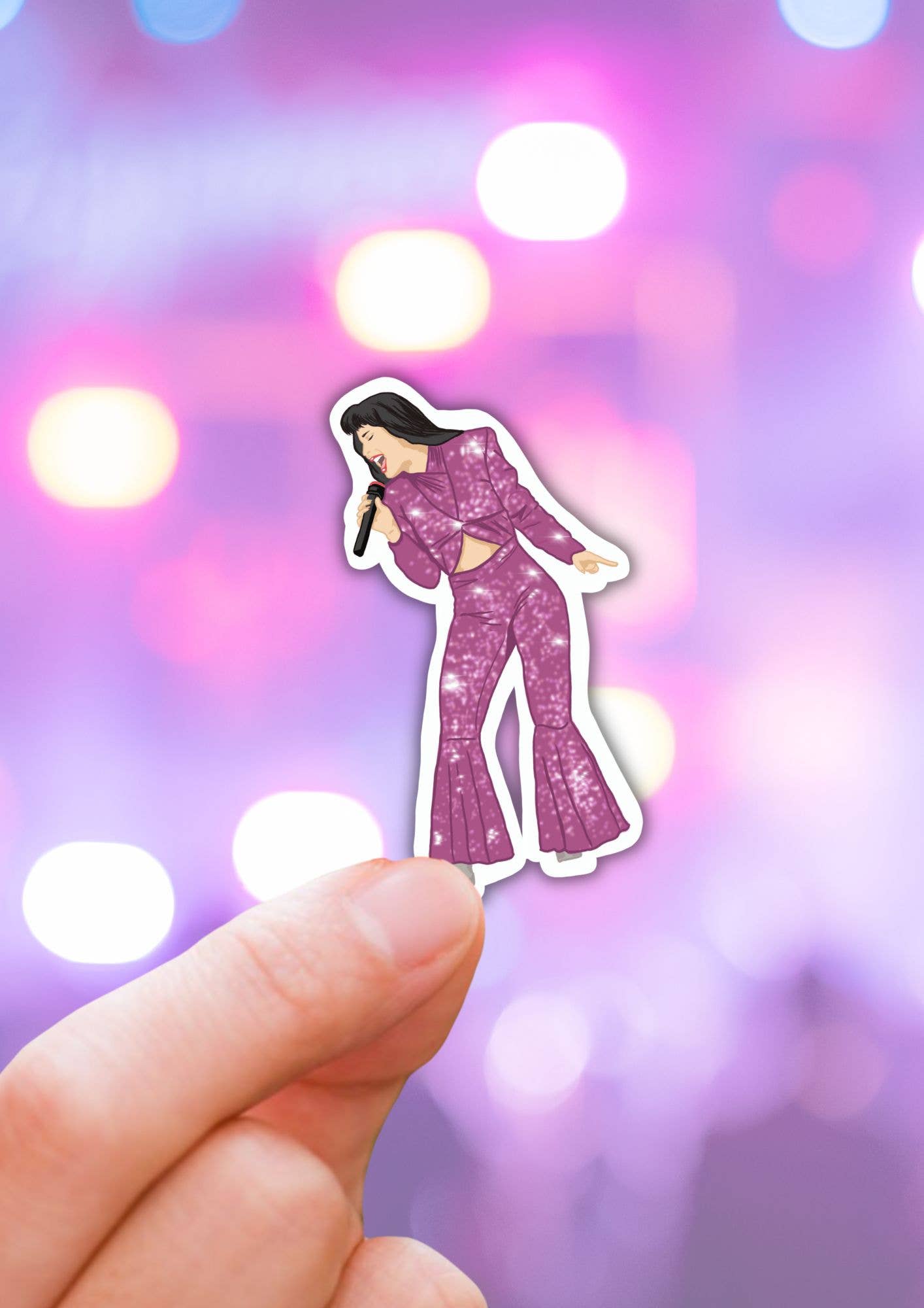 Lalatina Shop - Wholesale Sticker - Selena Quintanilla water resistant sticker