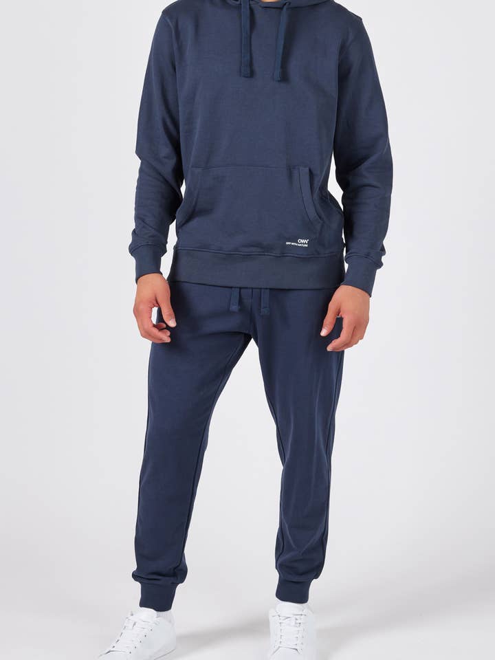 OWN OFF WITH NATURE - Wholesale Lounge Set - Men's - Hooded Sweatshirt Set + Fleece Joggers10