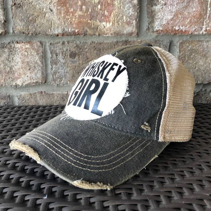 BohoGroove - Wholesale Baseball Cap - Women's - Whiskey Girl Hat, Women’s Ball Cap